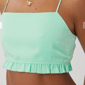 🆕 Cotton On Santorini Satin| Tie Back| Cropped Top